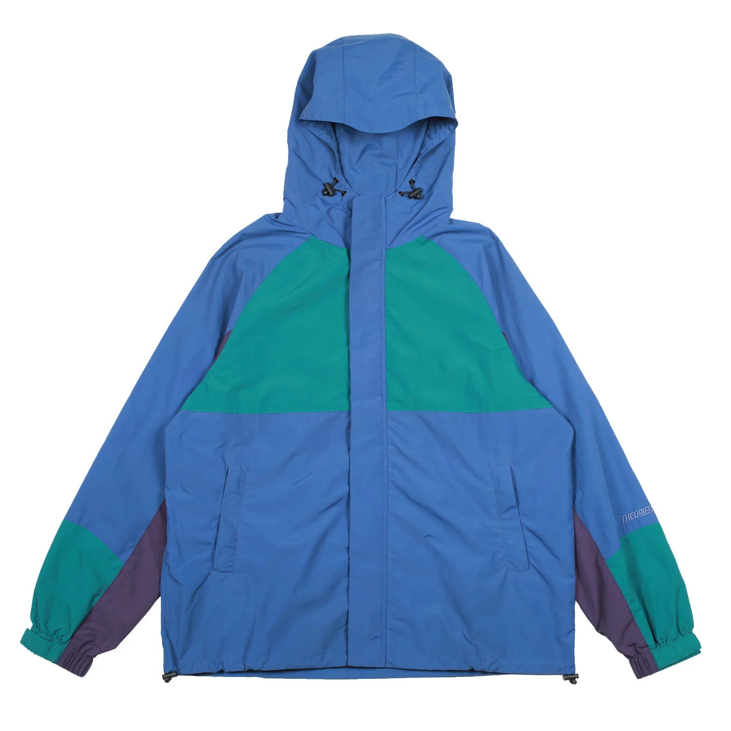 Theories Gale Shell Jacket Blue Green