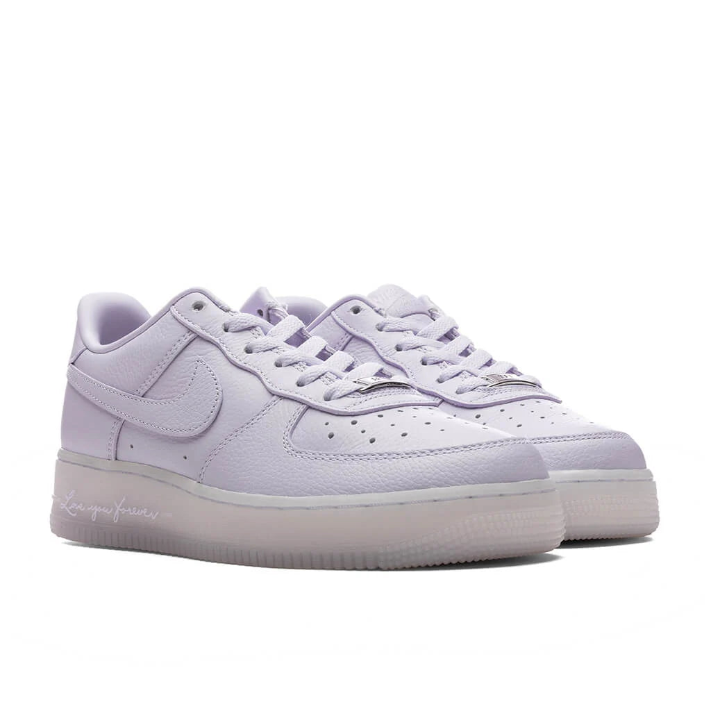 NOCTA Certified Lover Boy Air Force 1 Low (GS) - Palest Purple/Cobalt Tint