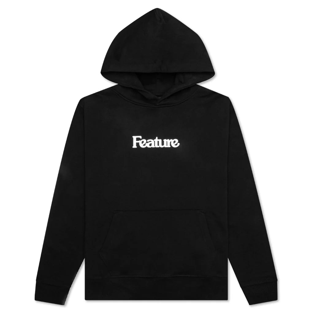Academy Hoodie Black White