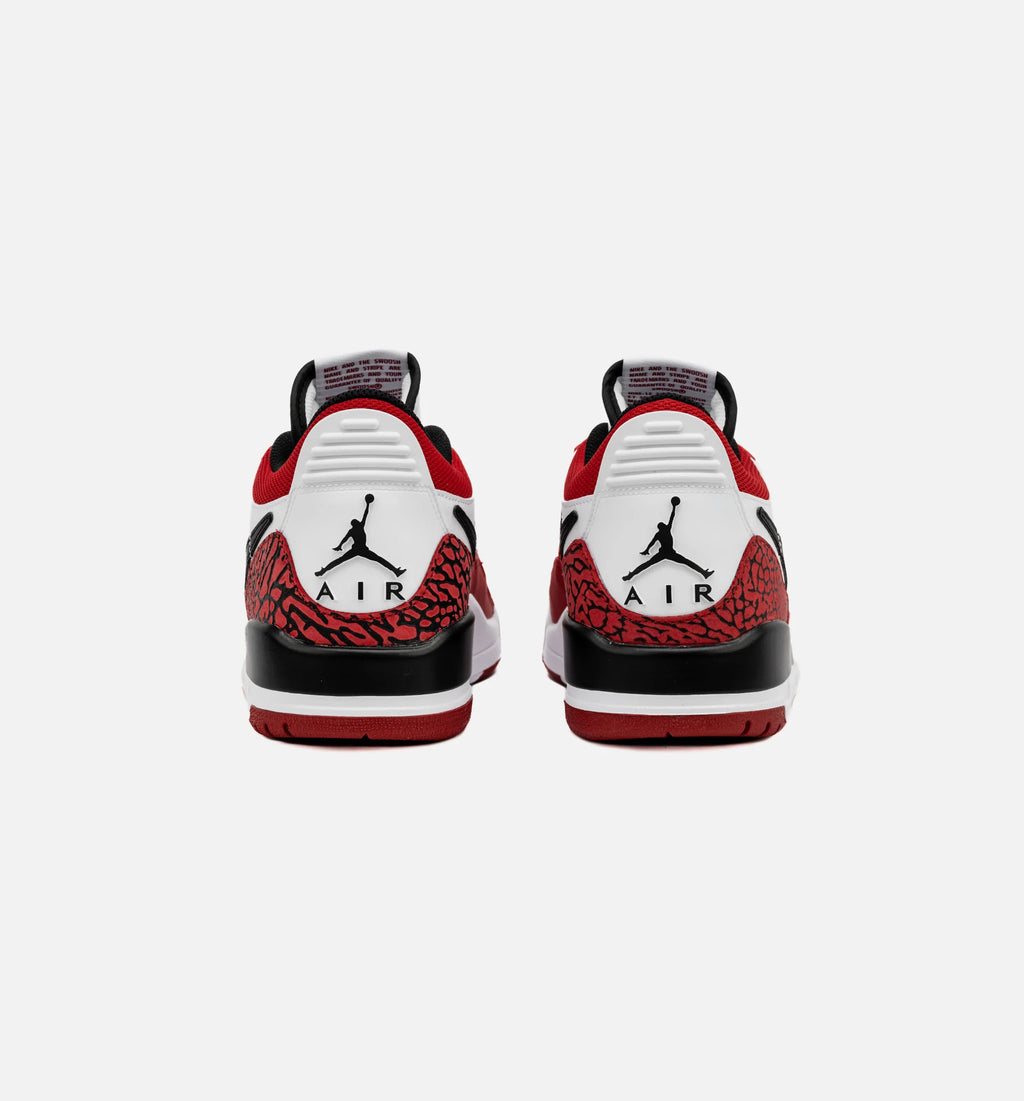 Legacy 312 Low Chicago Mens Lifestyle Shoe White Red