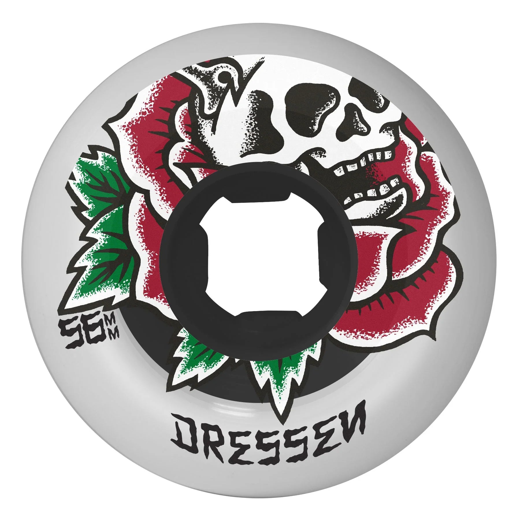 OJ Double Duro Eric Dressen Rose Skull Wheels
