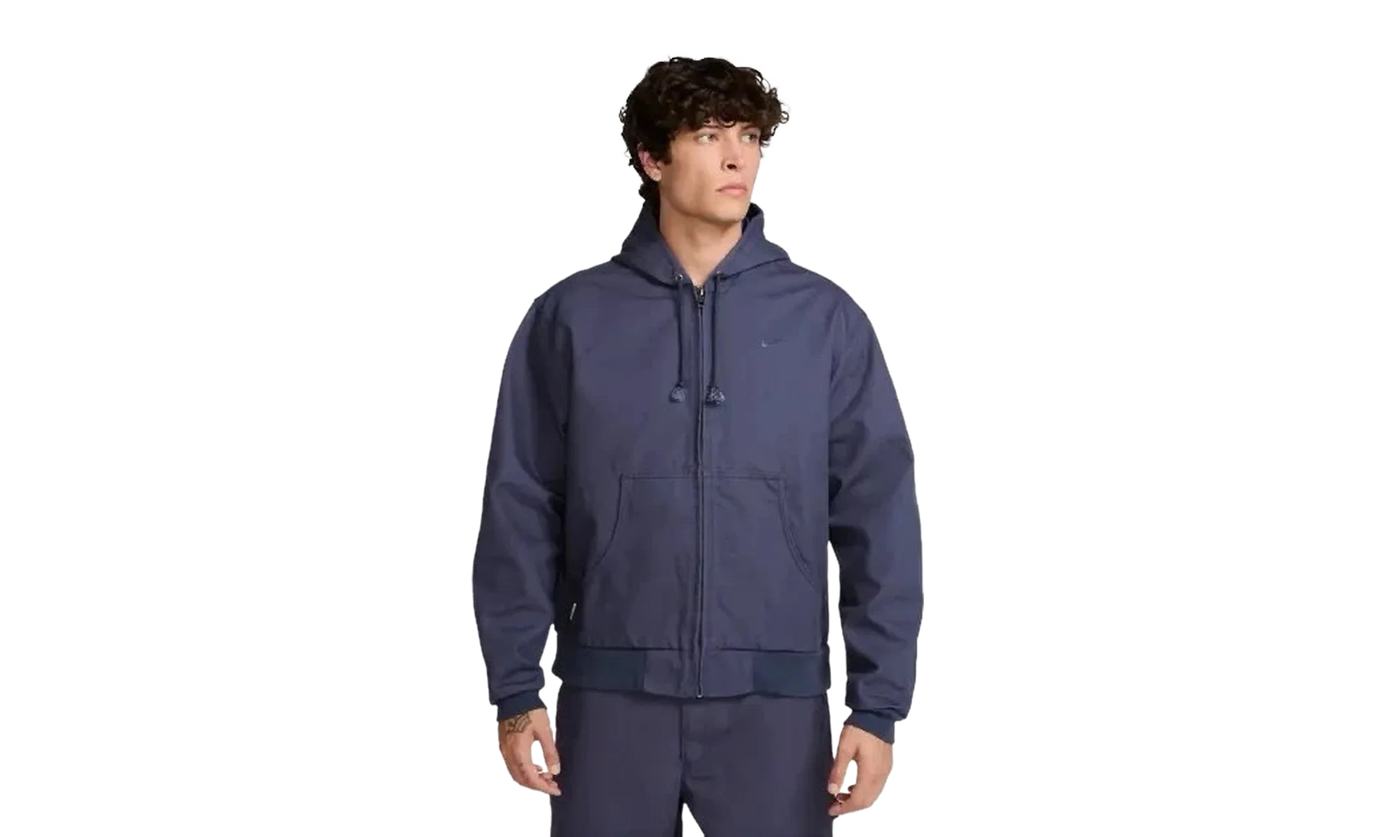 Life Full Zip Unlined Jacket "Thunder Blue / Phantom" HQ6122 437