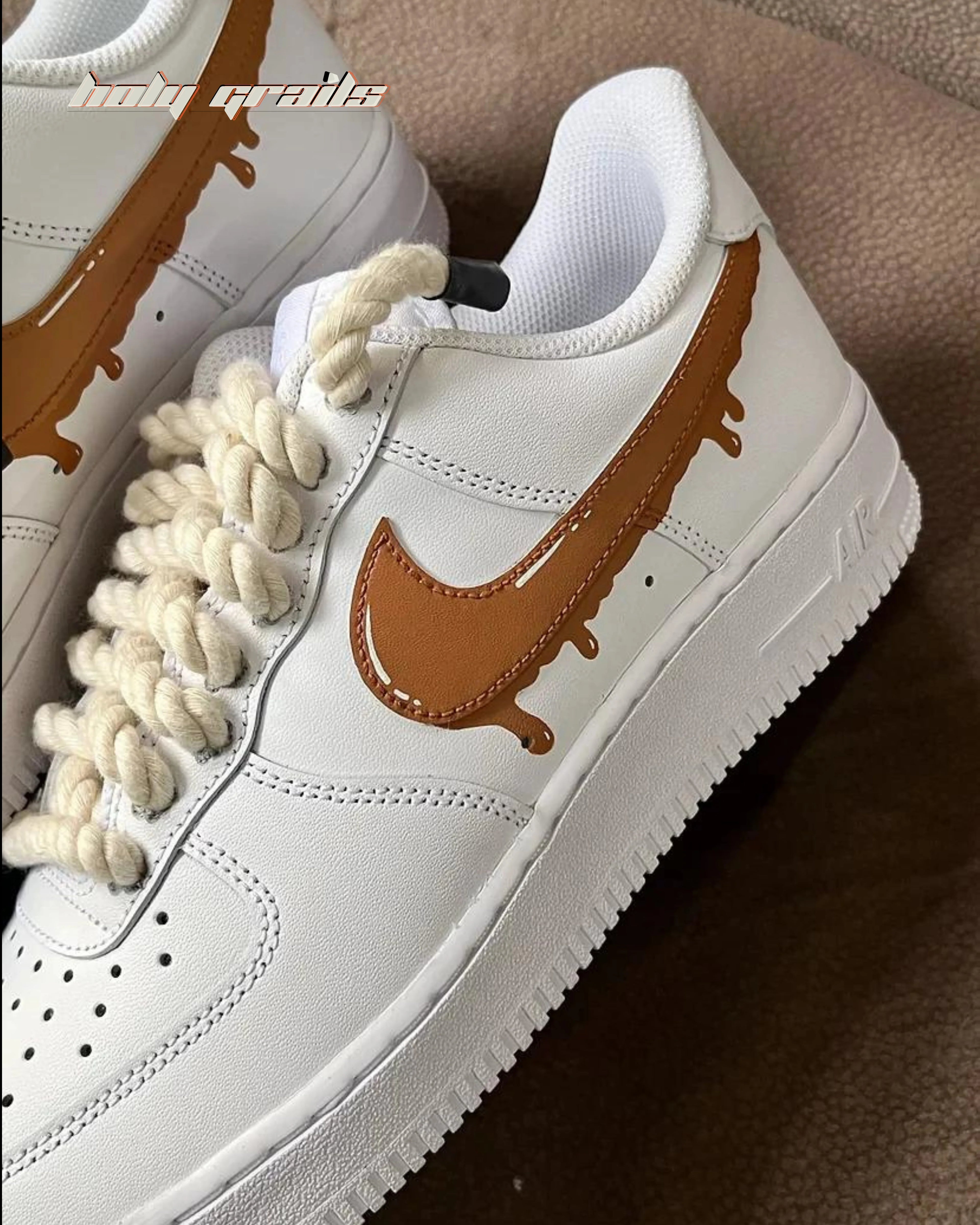Air Force 1 x Brown Drip