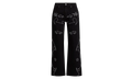 Jonas Western Wide-Leg Jeans "Black / White" MF24D842 B1327BKWTW