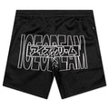 Katakana Shorts Black