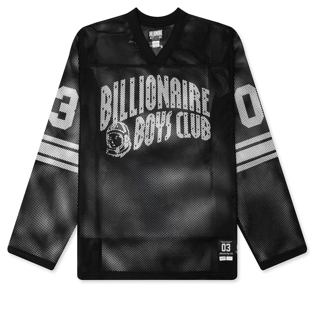 Zone L S Knit Jersey Black