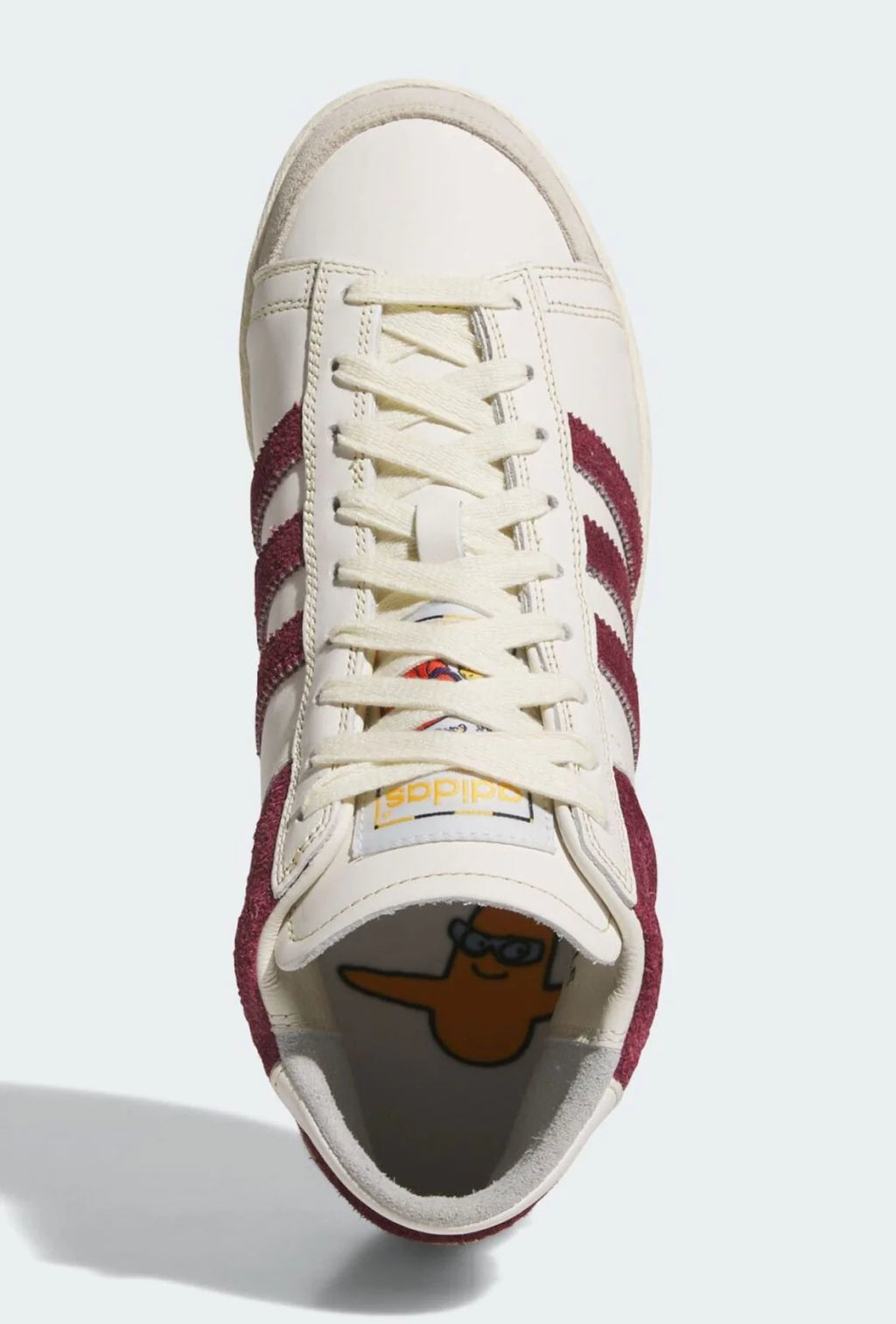 Adidas Superskate Gonz Jabbar Hi Chalk White Shadow Red Alumina