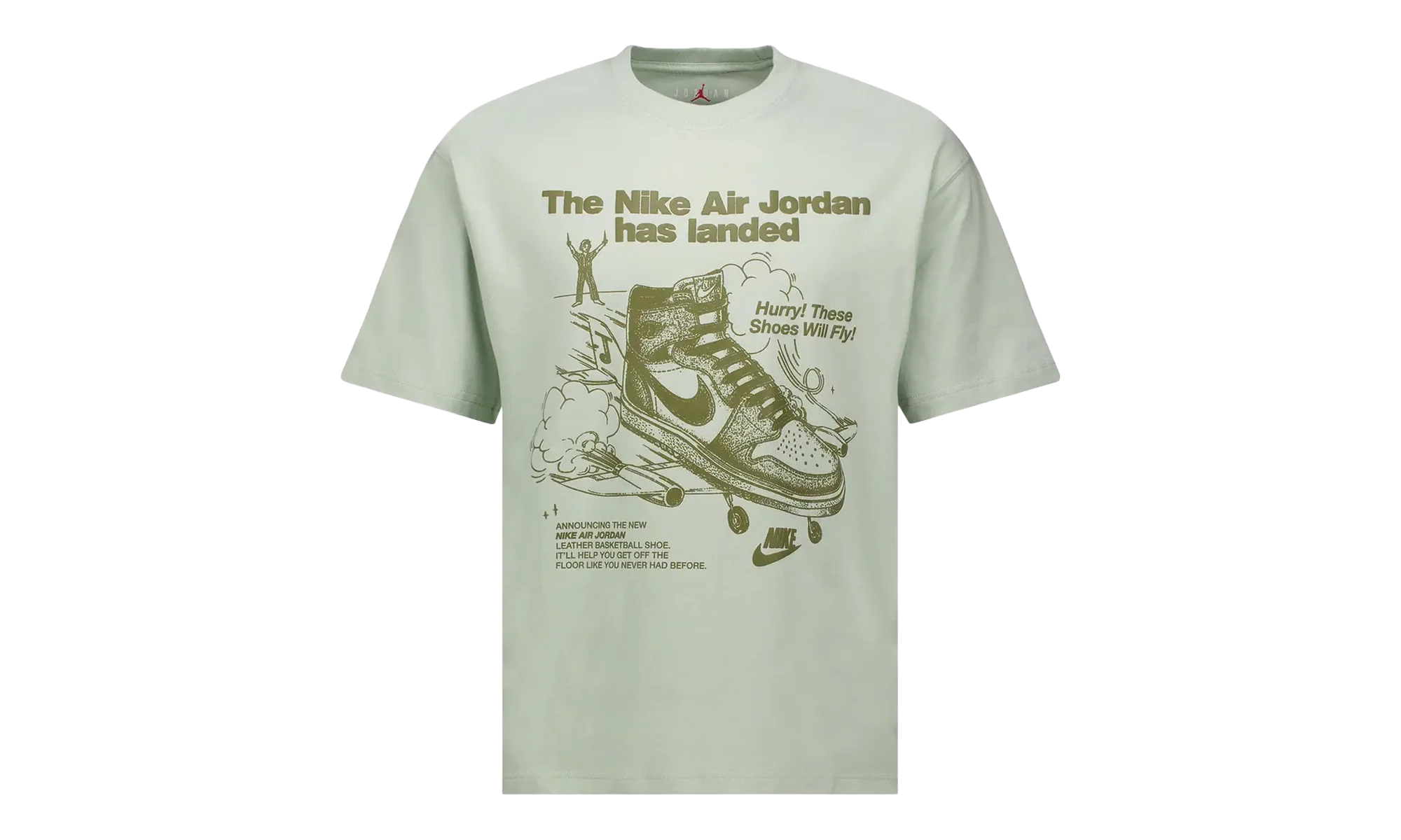 Jordan Oversized Graphic T-Shirt WMNS "Sea Foam" HJ0136 017