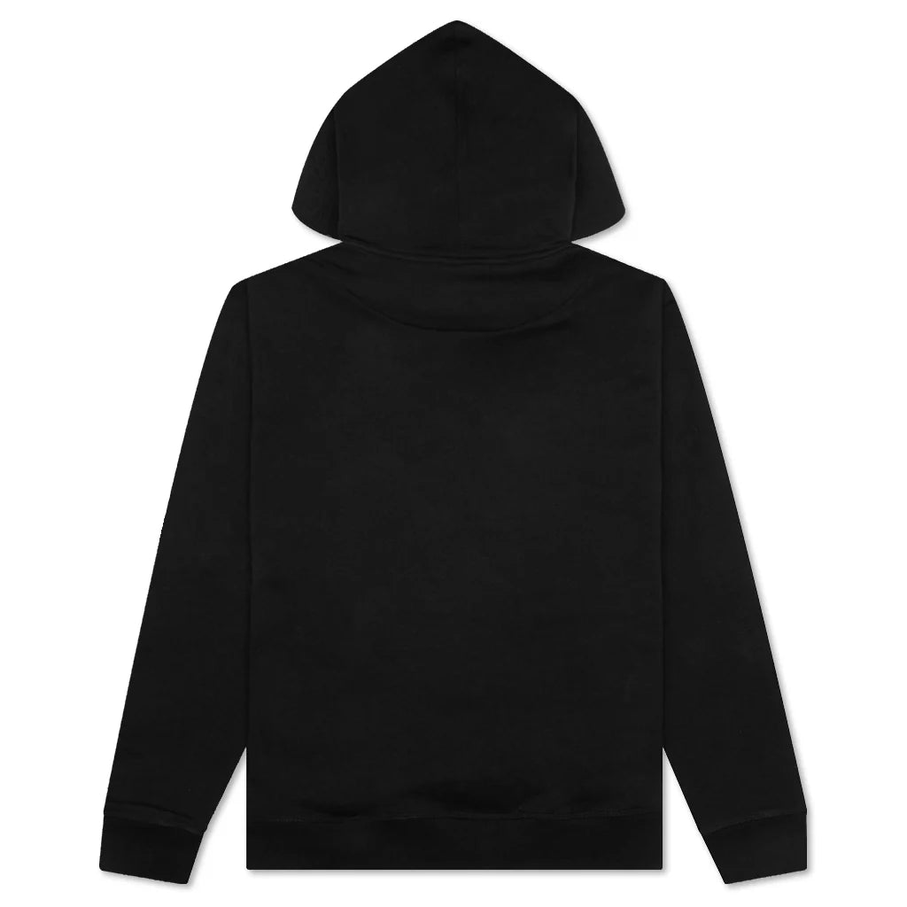 Academy Hoodie Black White