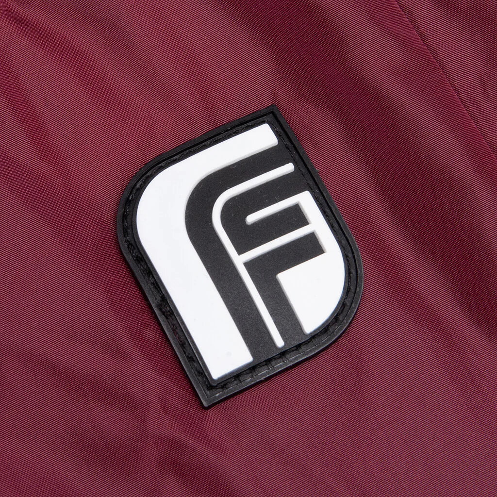 Track Pant Camel Maroon Green