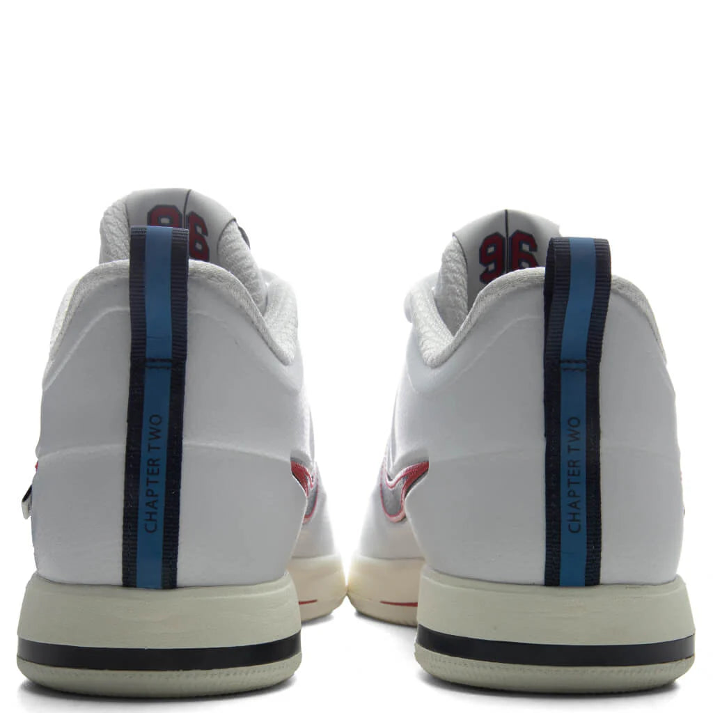 Book 2 WNBA 30th Anniversary White Midnight Navy Fireberry