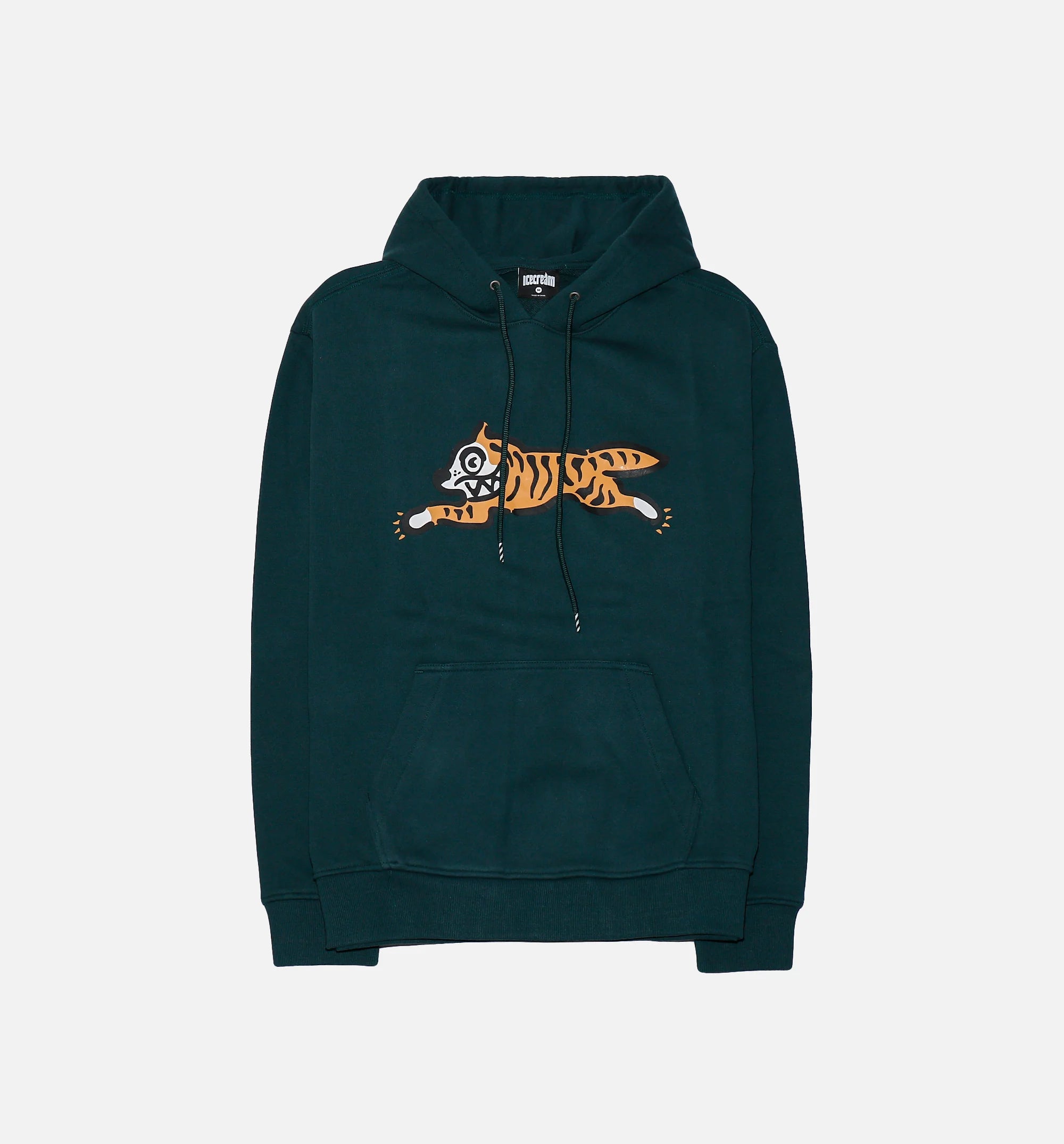 Stripes Hoodie Mens Hoodie Green