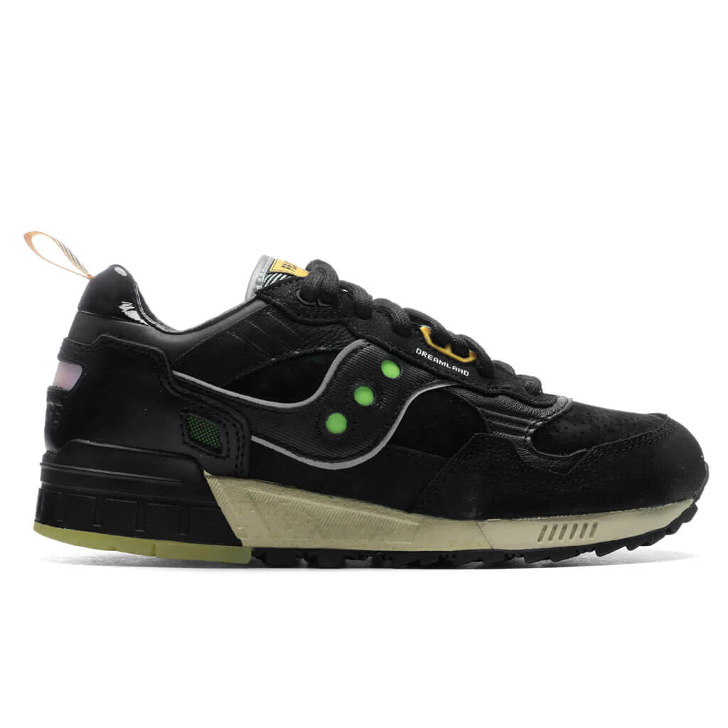 Saucony x Feature Shadow 5000 Dreamland Black Glow In The Dark