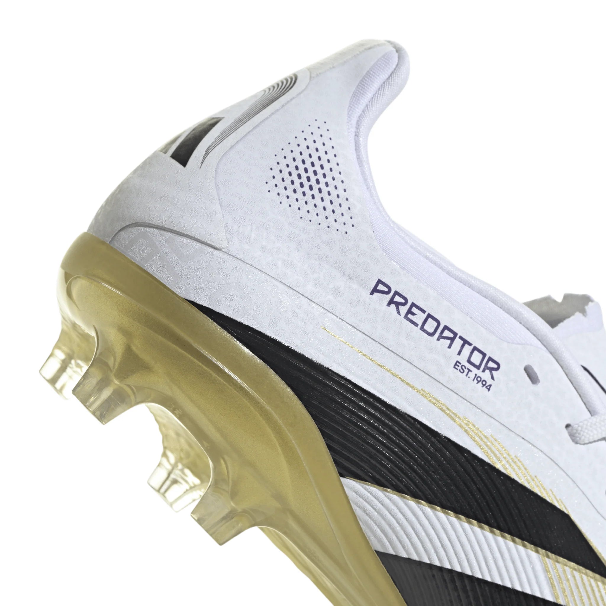 adidas Predator Elite Firm Ground Boots Kids White Black