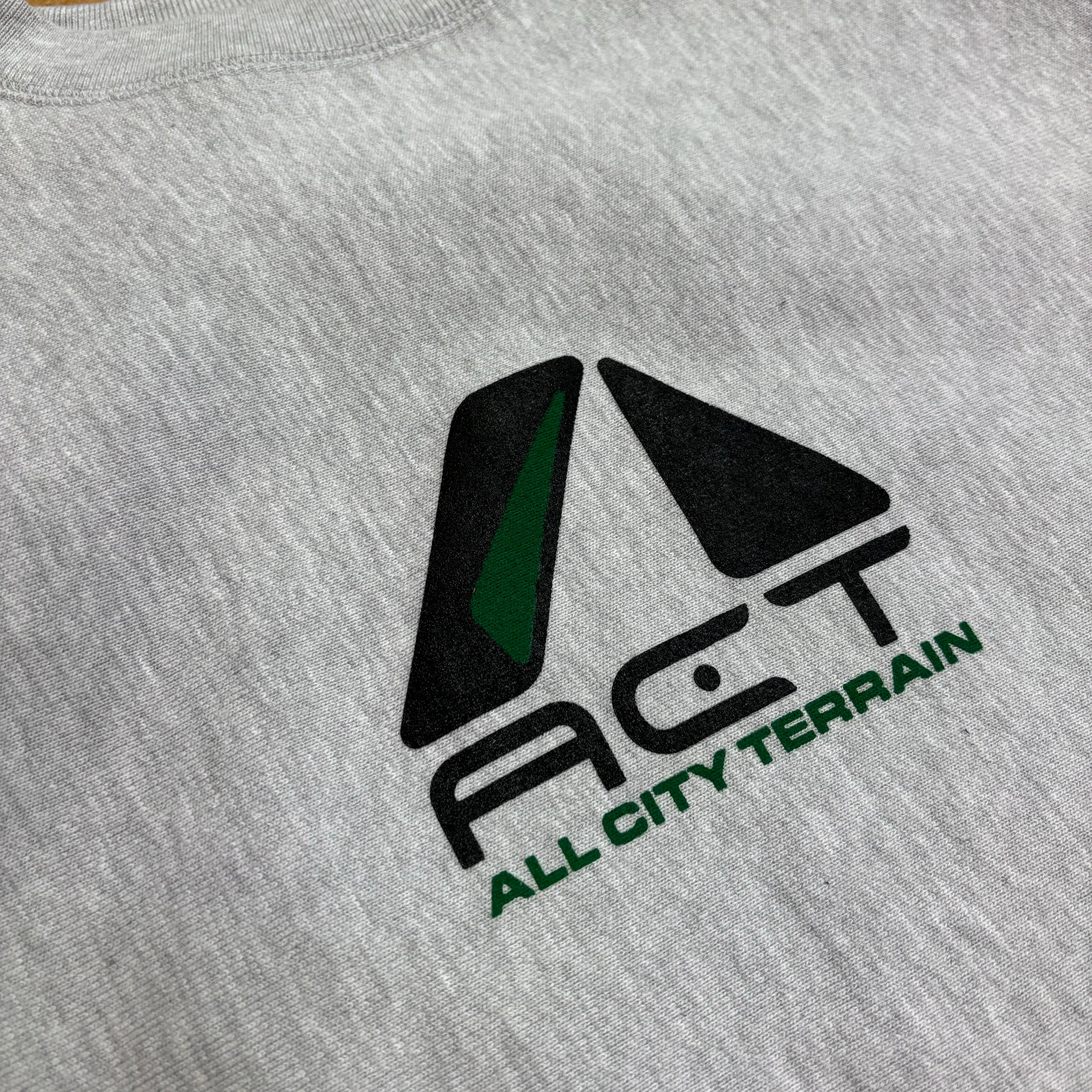 Cream ACT Explorer Crewneck Grey