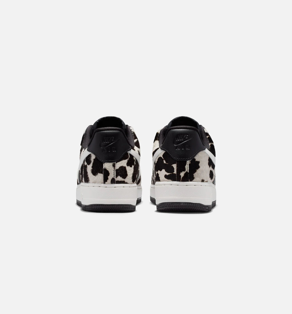 Air Force 1 Low Cow Print Womens Lifestyle Shoe Black Phantom Black