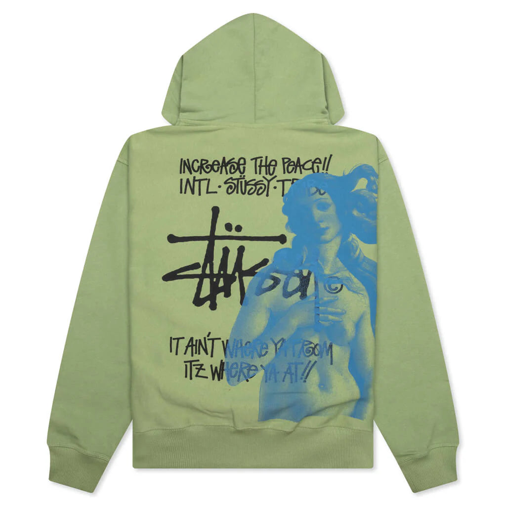 Ist Venus Zip up Hoodie Moss