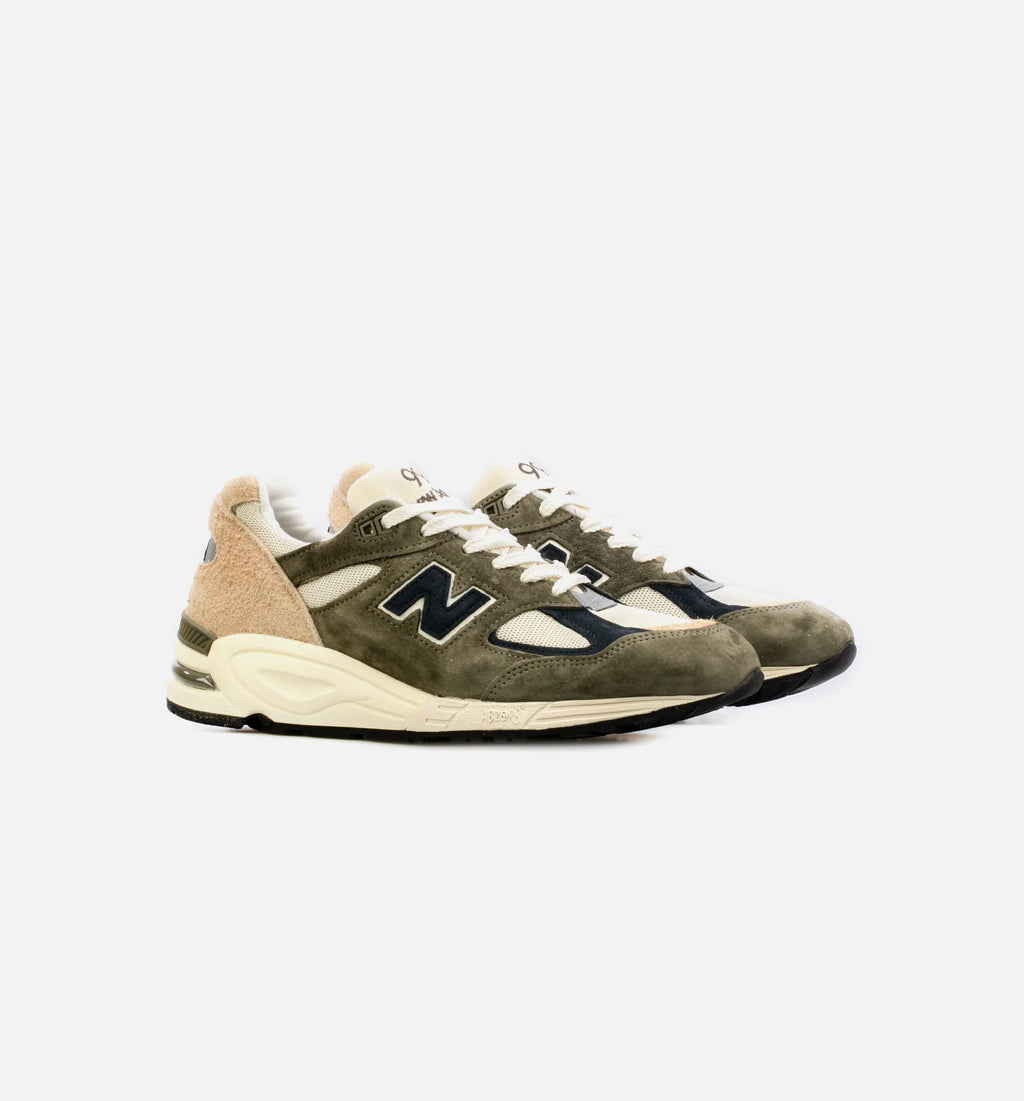 Made in USA 990v2 Mens Lifestyle Shoe Olive
