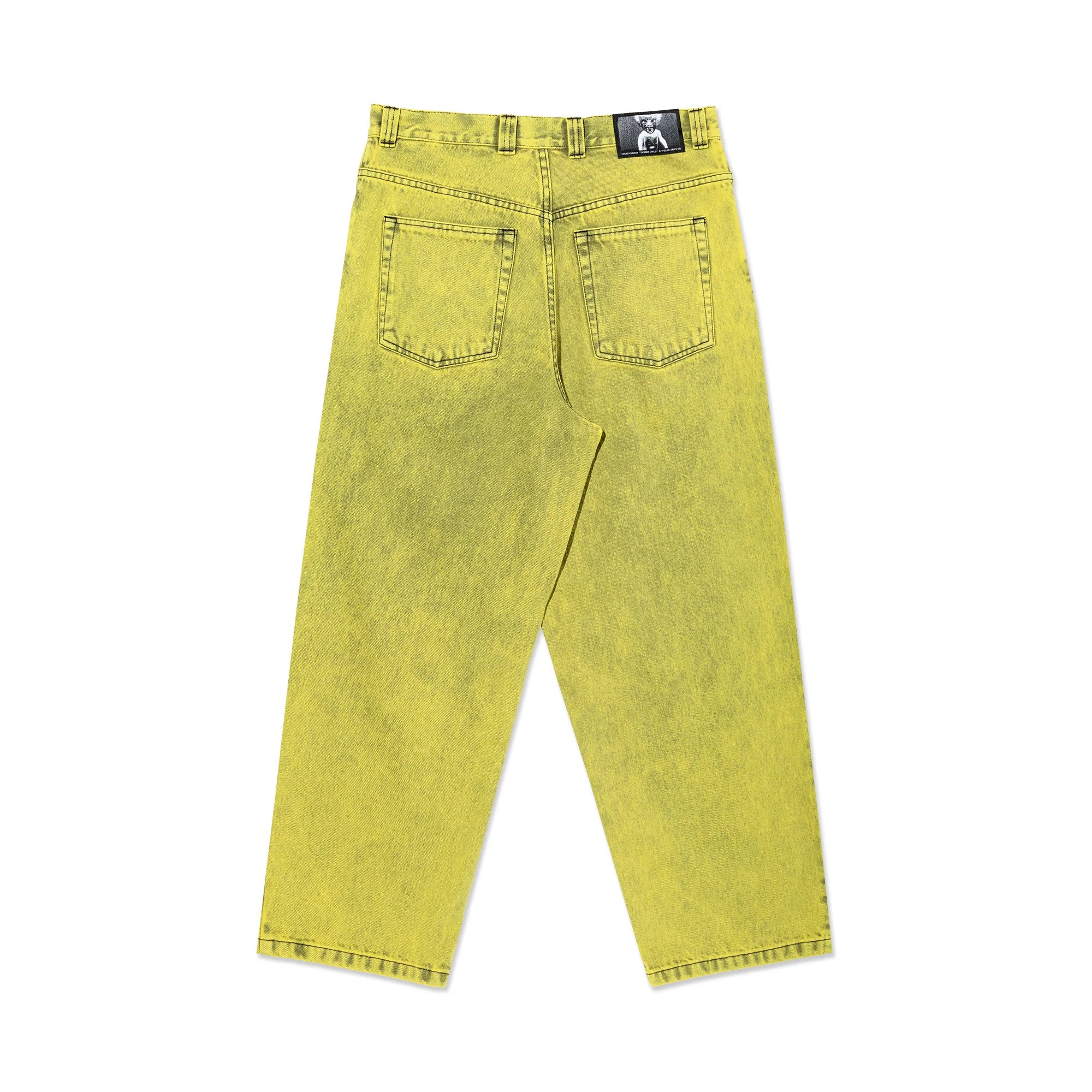 Polar Skate Co Big Boy Pants Lemon Black