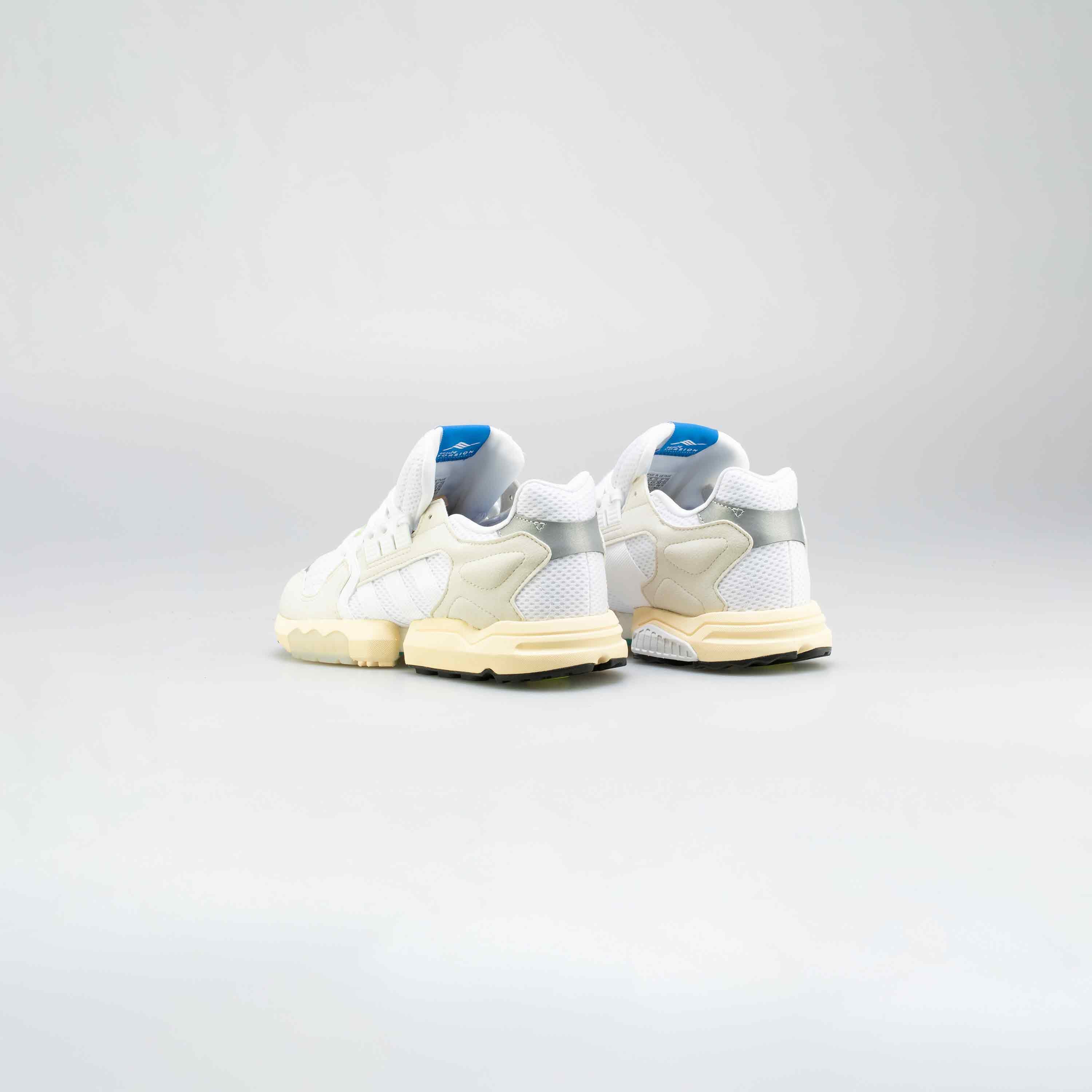 ZX Torsion Mens Lifestyle Shoe White Yellow