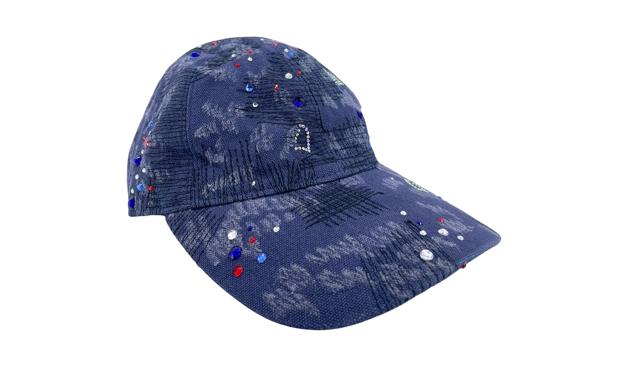 Crystal Distressed Hat "Navy" WDWMBCDHN