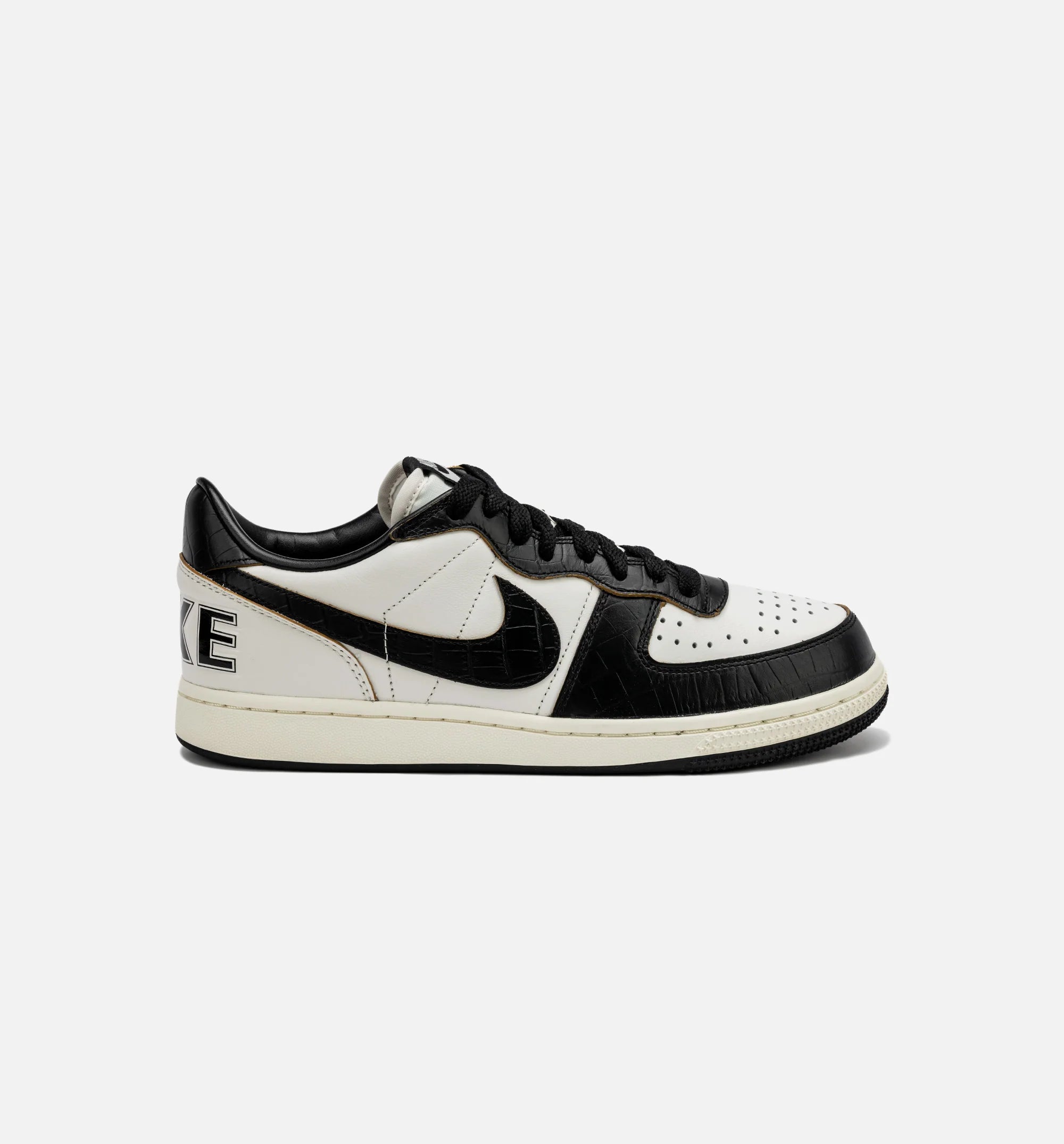 Terminator Low Black Croc Mens Lifestyle Shoe Phantom Black Coconut