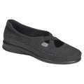 Women's Crissy Slip On Loafer in Nero Wide