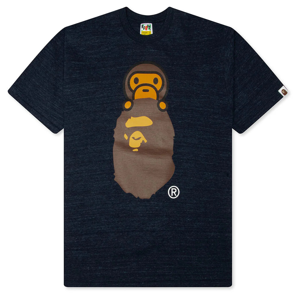 Milo On Ape Head Tee Navy