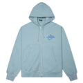 Surf Size Garment Dyed Zip Hood Sky Blue