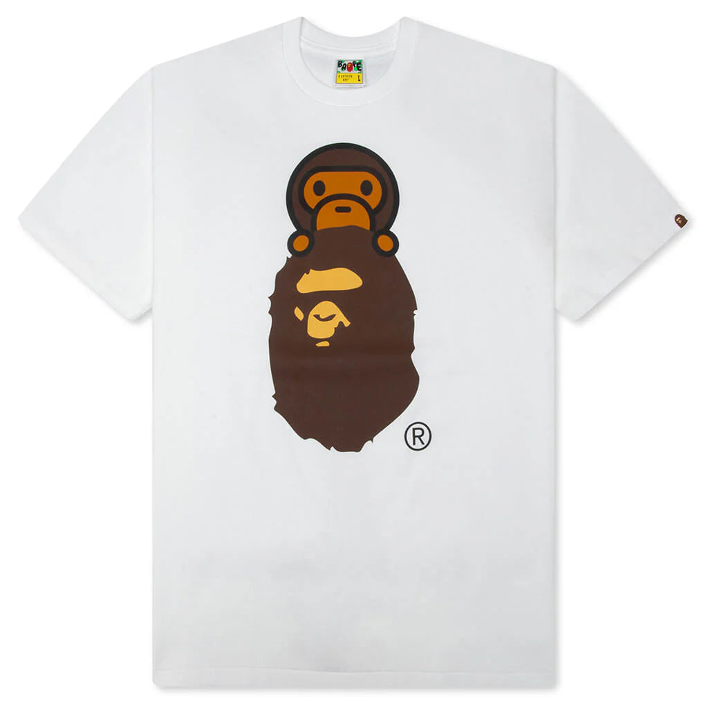 Milo On Ape Head Tee White