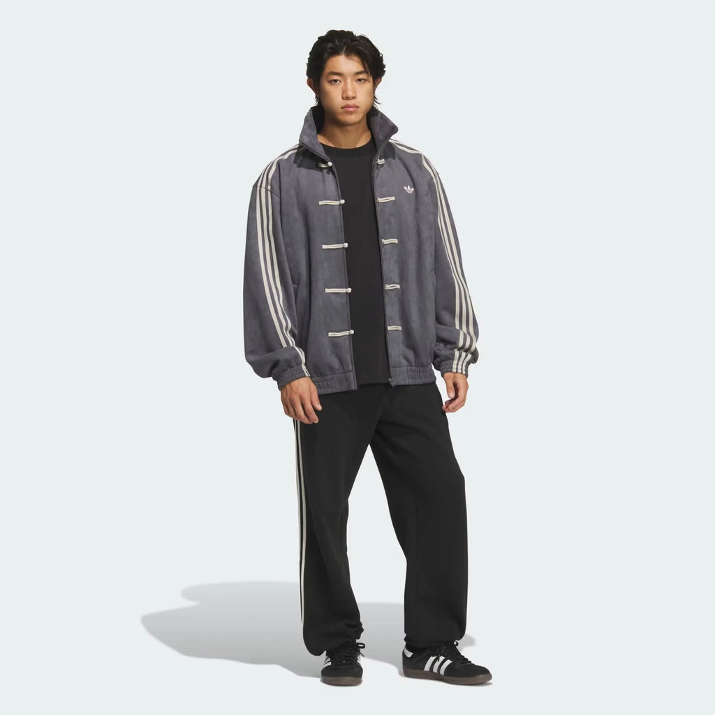 Adidas Chinese Jacket Dark Grey
