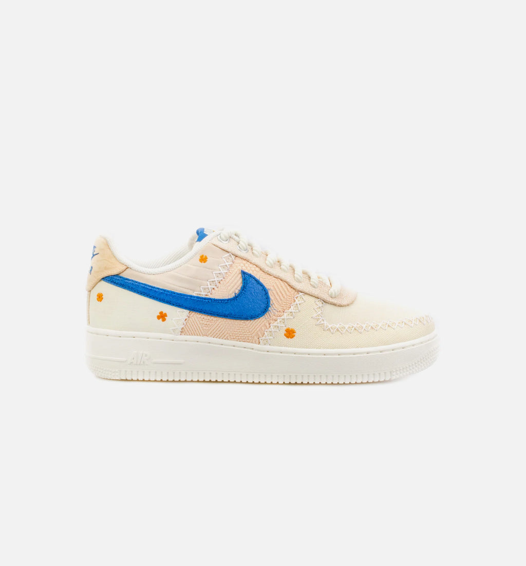Air Force 1 07 LA Flea Mens Lifestyle Shoe Beige Blue