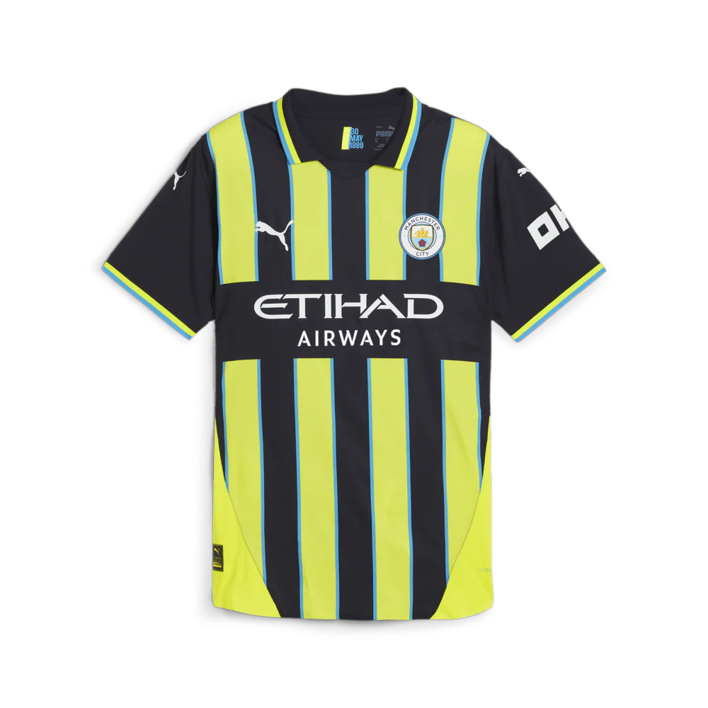 PUMA Mens Manchester City Away Authentic Jersey 24