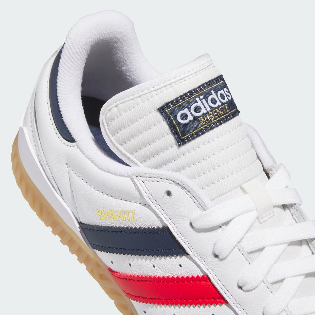 Adidas Busenitz Indoor Super Cloud White Collegiate Navy Better Scarlet