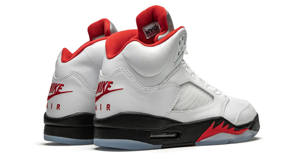 Air Jordan 5 Retro Fire Red Silver Tongue 2020