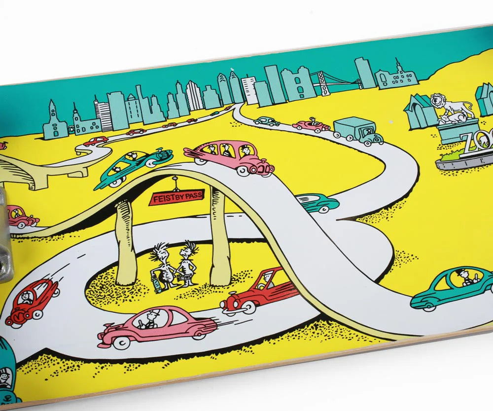 Traffic Josh Feist Places Youll Go Complete Skateboard