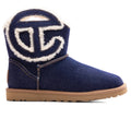 UGG x Telfar Logo Mini Boot Indigo Denim