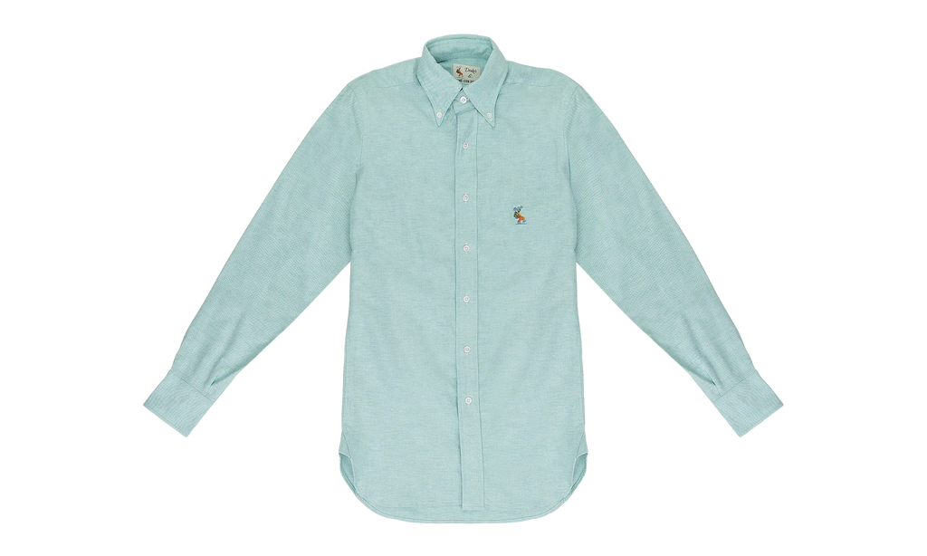 Drake's Oxford Shirt "Green" DR23WT000 GREE
