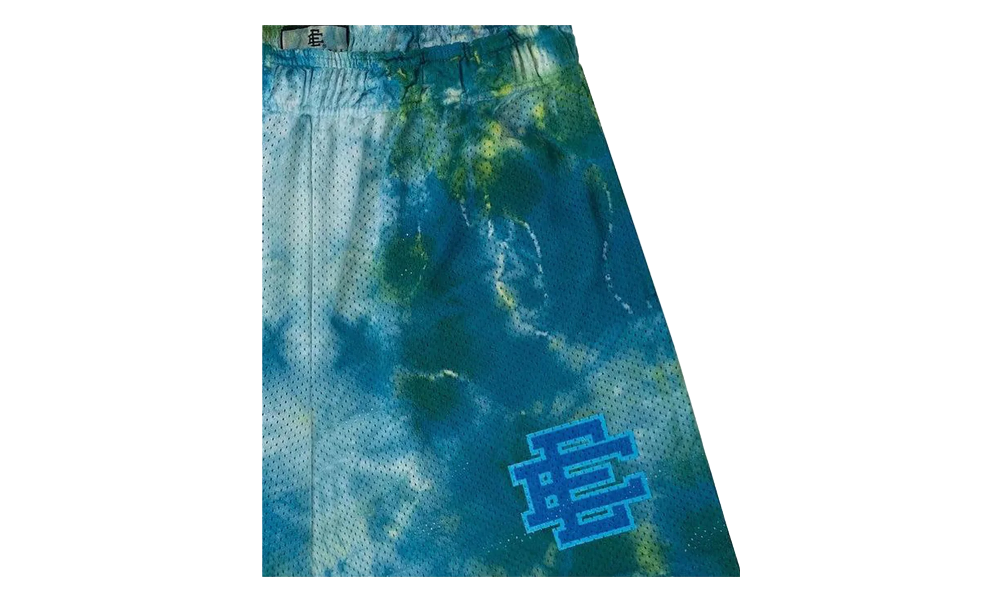 EE Basic Shorts "Tie Dye Blue / Light Green" EE211