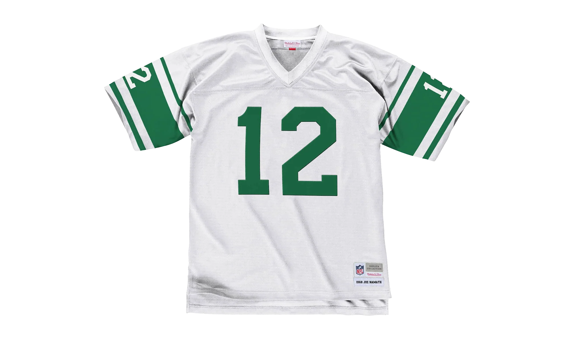 NFL Joe Namath Legacy Jersey "New York Jets - White / Kelly Green" LGJYCP18103 NYJWHT68JNA