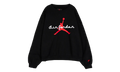 Jordan Brooklyn Fleece Crewneck Sweatshirt "Black / Infrared 23" IF1845 010