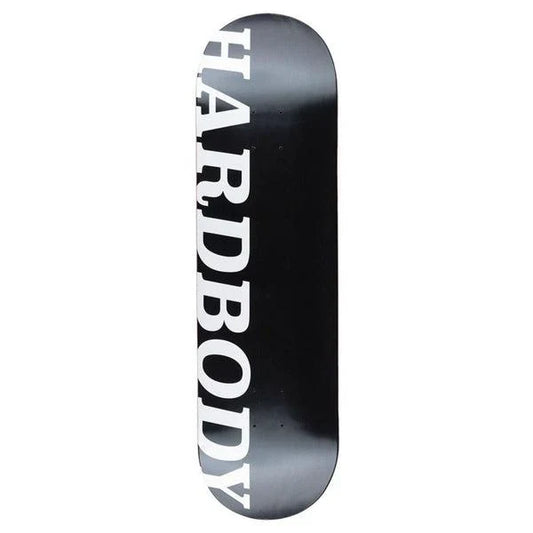 Hardbody OG Logo Deck Black White