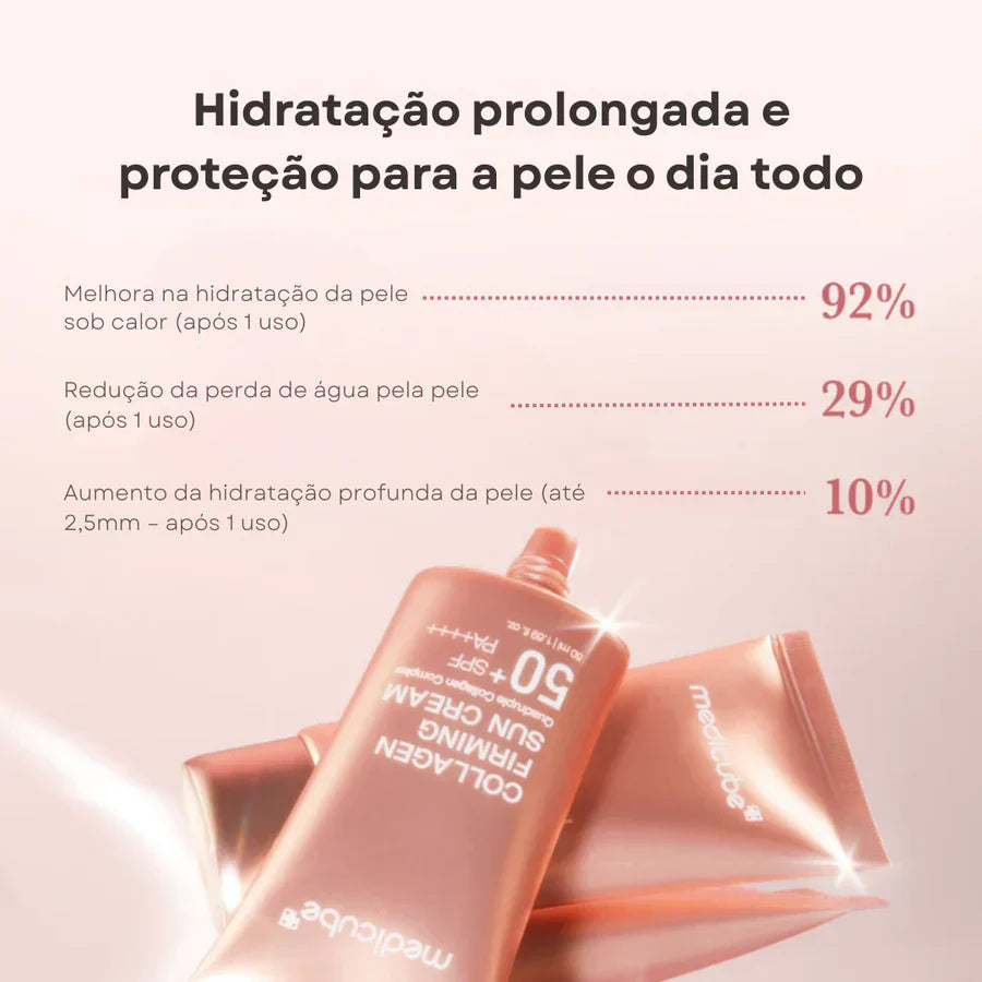 Protetor Solar Firmador com Colágeno