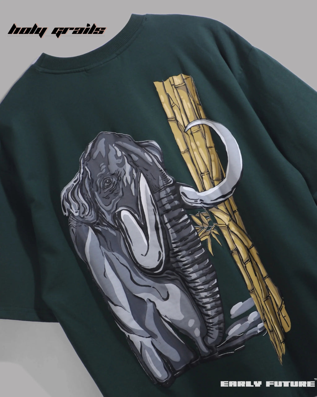 Mammoth Green T Shirt HG x Early Future