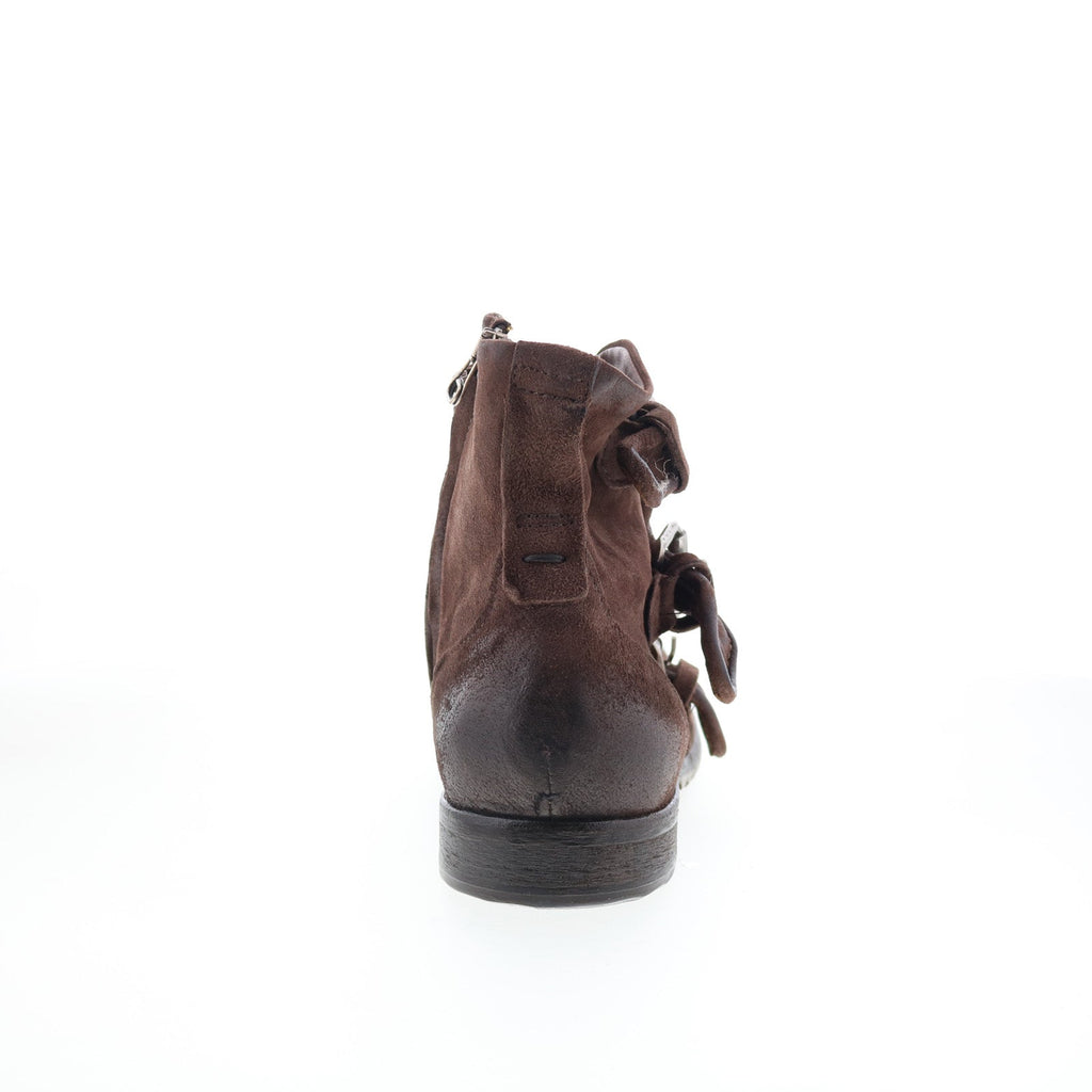 Cooper 401202-2001-6507 Mens Brown Suede Zipper Casual Dress Boots