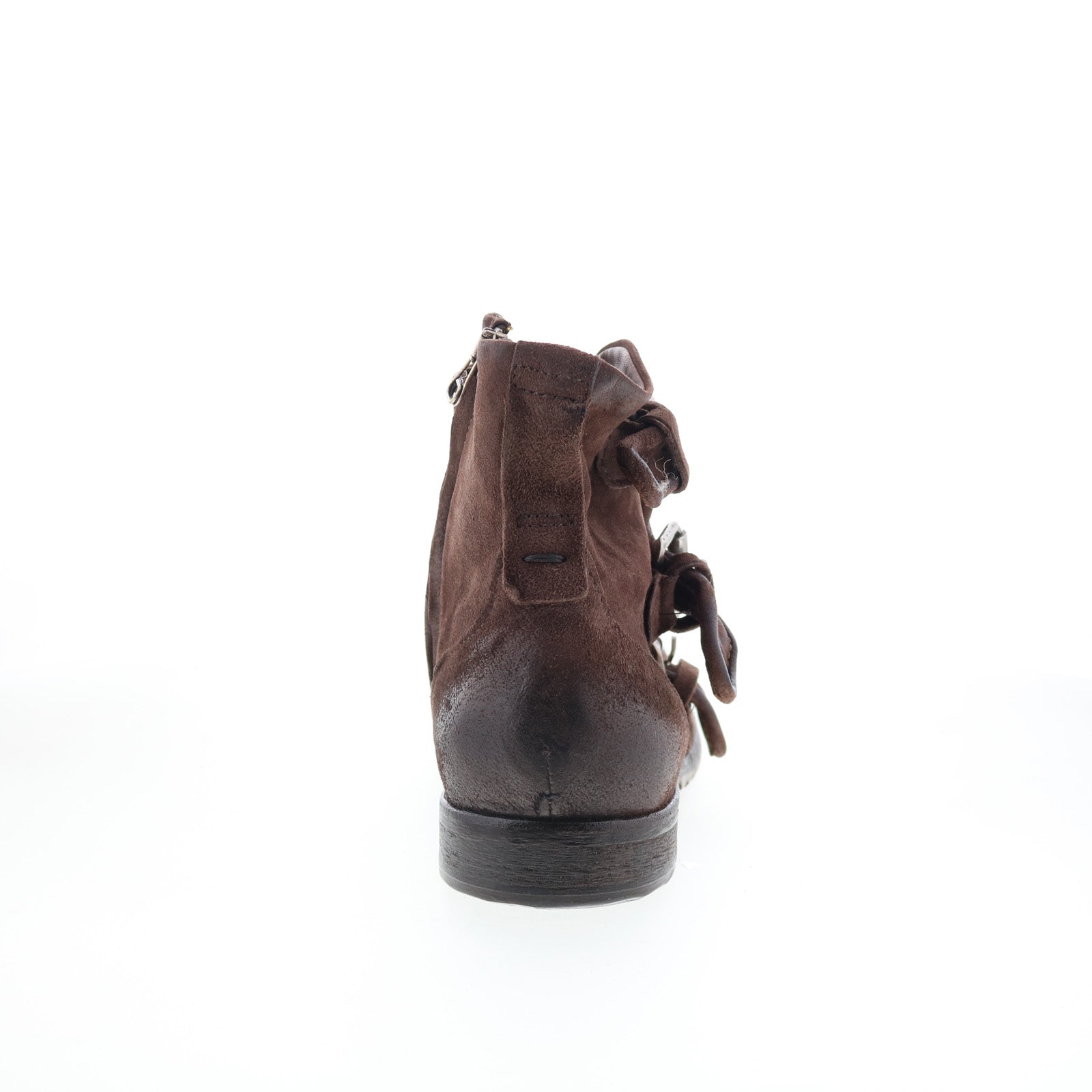 Cooper 401202-2001-6507 Mens Brown Suede Zipper Casual Dress Boots