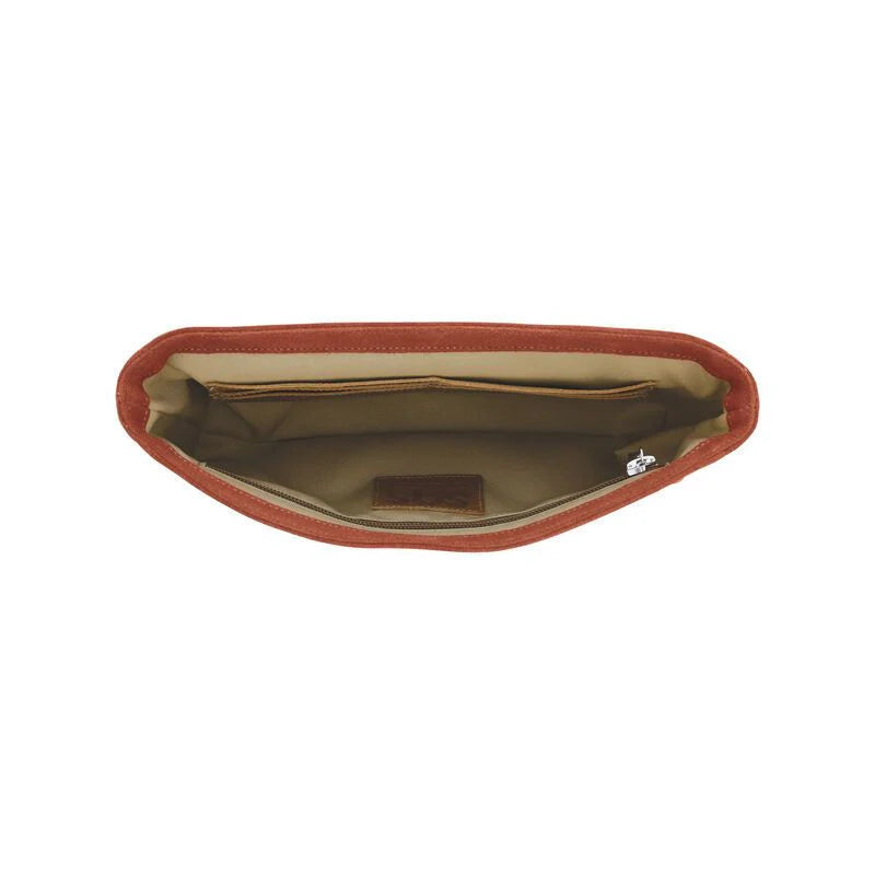 Seight Clutch Handbag in Copper