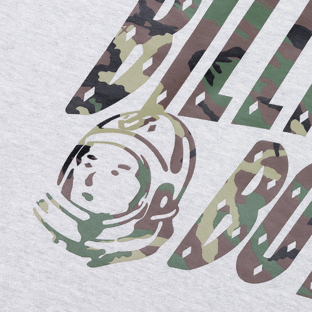 Camo Hoodie Heather Grey