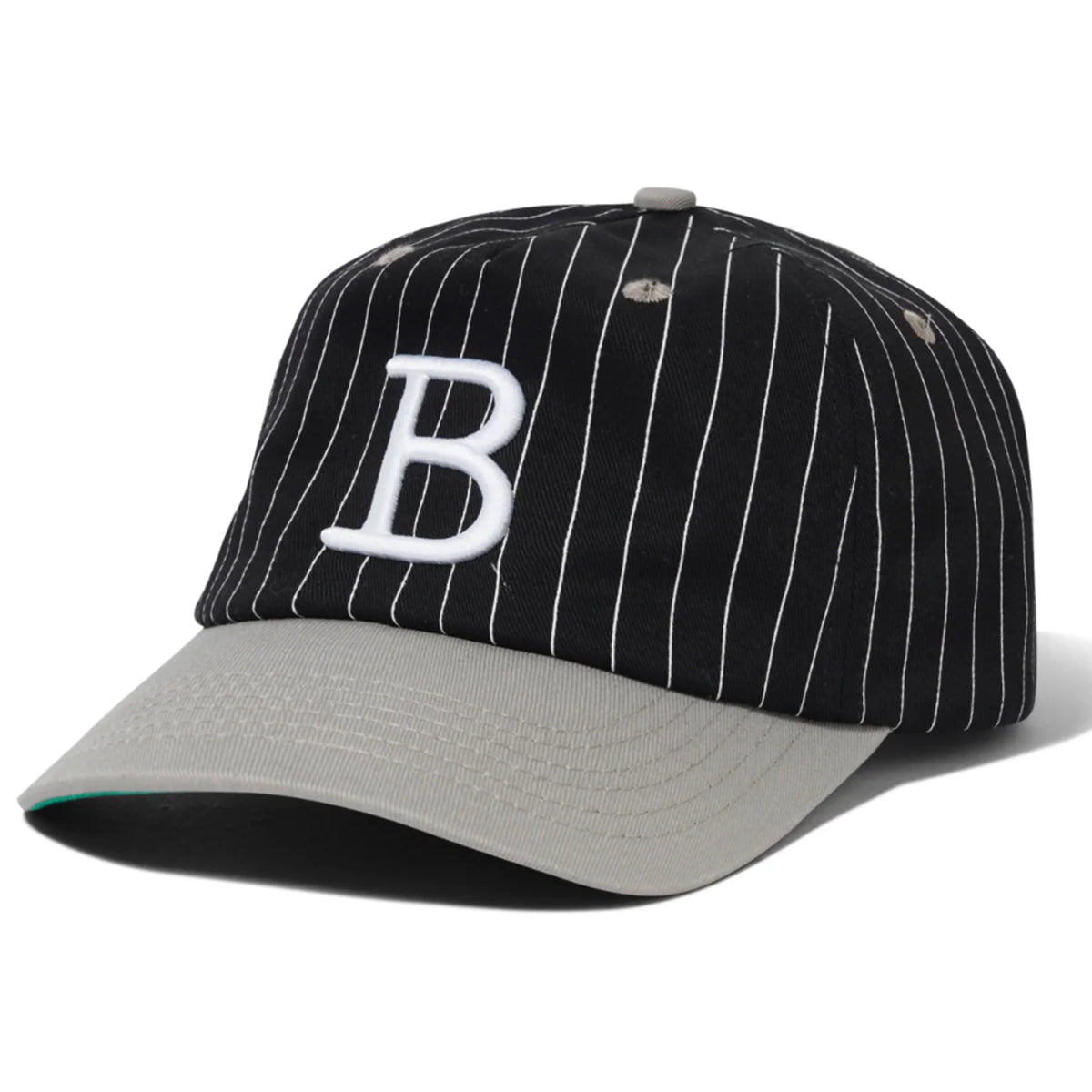 Butter Goods League Baseball Hat Black Grey