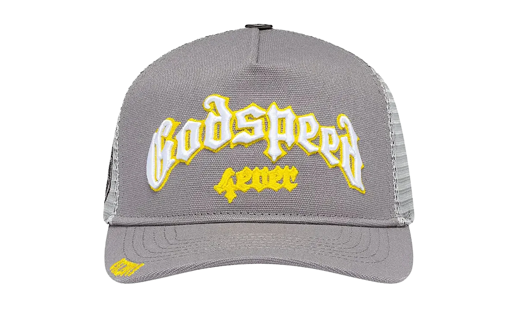 GS Forever Trucker Hat "Grey Yellow Boom" GS114
